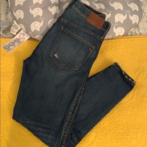 Madewell 9” high riser skinny skinny size 28